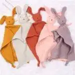 Doudou Lapin Ultra Doux – Compagnon de Nuit pour Bébé
