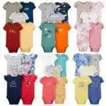 Lots de 5 Body bébé