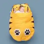 Sac de Couchage Bébé Coton Tricoté — Doux, Chaud et Respirant