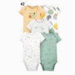 Lots de 5 Body bébé - lot n° 42