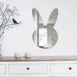 Miroir Autocollant Décoratif — Design Tendance pour Chambre Bébé et Enfant