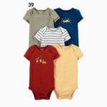 Lots de 5 Body bébé - lot n° 39