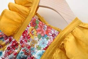 Robe Princesse Fleurie pour Fille haut
