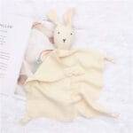 Doudou Lapin Ultra Doux – Compagnon de Nuit pour Bébé - Créme