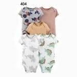 Lots de 5 Body bébé - lot n° 404