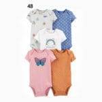 Lots de 5 Body bébé - lot n° 48