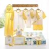 Coffret Cadeau Naissance Vêtements Bébé été - Jaune