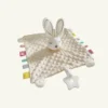 Doudou Animal en Peluche Ultra Doux – Couverture Apaisante pour Bébé - Lapin Crème