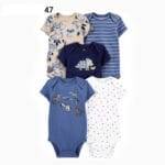 Lots de 5 Body bébé - lot n° 47
