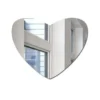 Miroir Autocollant Décoratif — Design Tendance pour Chambre Bébé et Enfant - Coeur