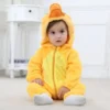 Pyjama Grenouillère Bébé — Douceur Animale, Ultra-Doux et Respirant - Canard