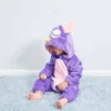 Pyjama Grenouillère Bébé — Douceur Animale, Ultra-Doux et Respirant - Chouette