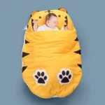 Knitted Cotton Baby Sleeping Bag — Soft, Warm and Breathable