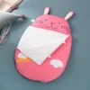 Sac de Couchage Bébé Coton Tricoté — Doux, Chaud et Respirant - Lapin