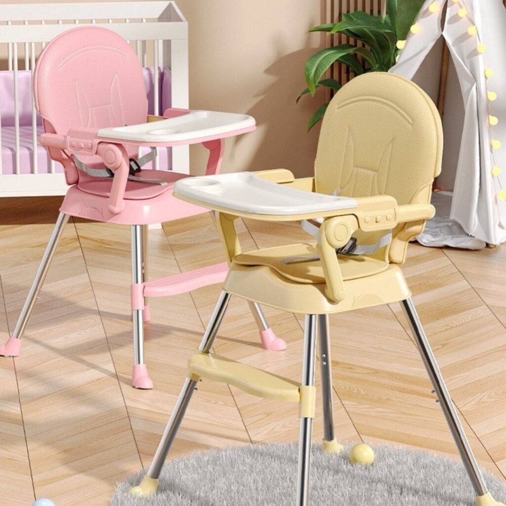 chaise haute portable pour enfant duo