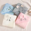Cape de Bain Bébé Animaux – Sortie de Bain Douce et Absorbante