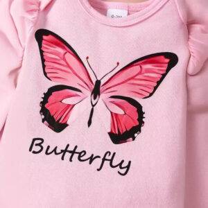 Ensemble Été Papillon pour Bébé Fille zomm