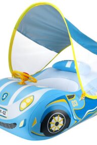 Flotteur de Piscine Bébé Bleu