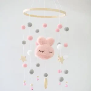 Pink Rabbit Mobile