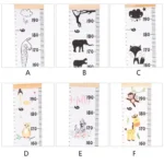 Children's Canvas Height Chart - Growth Tracker