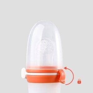 Tétine Fruits Alimentation Bébé - Sucette Grignoteuse - fermeture