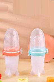 Tétine Fruits Alimentation Bébé - Sucette Grignoteuse - duo