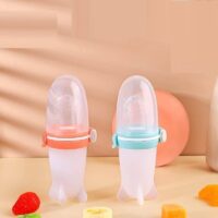 Tétine Fruits Alimentation Bébé - Sucette Grignoteuse - duo