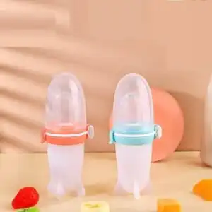 Tétine Fruits Alimentation Bébé - Sucette Grignoteuse - duo