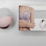 Tire-lait électrique portable avec fonction massage - Rose