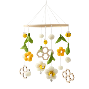 mobile bébé en bois