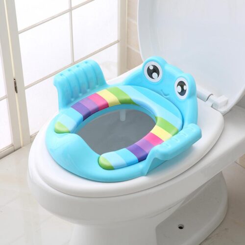 Siège de Toilette Bébé – Réducteur WC bleu