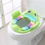 Siège de Toilette Bébé – Réducteur WC Antidérapant et Coussin Lavable pour Enfants