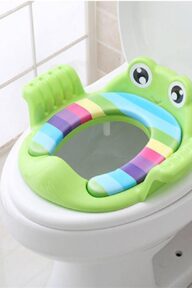 Siège de Toilette Bébé – Réducteur WC vert