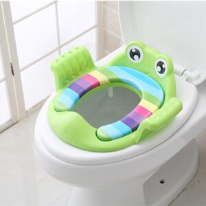 Siège de Toilette Bébé – Réducteur WC vert