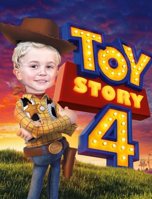 Portraits de super-héros - ToyStory -woody 2