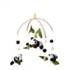 Mobile bébé en bois fait main – Déco chambre bébé - Panda