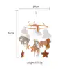 Mobile bébé en bois fait main – Déco chambre bébé - Safari