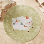 Tapis Alphabet & Animaux – Tapis de jeu éducatif pour bébé & chambre enfant - Mouton