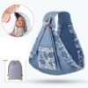 Écharpe de portage avec anneaux – Ergonomique épaule rembourrée - Indigo