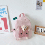Sac à dos enfant mixte – modèle ludique, ergonomique et léger - Rose