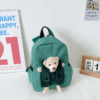 Sac à dos enfant mixte – modèle ludique, ergonomique et léger - Vert