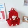 Sac à dos enfant mixte – modèle ludique, ergonomique et léger - Rouge
