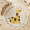 Tapis Alphabet & Animaux – Tapis de jeu éducatif pour bébé & chambre enfant - Girafe