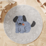 Tapis Alphabet & Animaux – Tapis de jeu éducatif pour bébé & chambre enfant - Chien