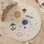Tapis Alphabet & Animaux – Tapis de jeu éducatif pour bébé & chambre enfant - Espace