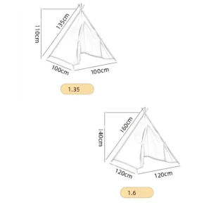 tipi de jeu pour enfant installé dans salon Dim