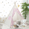 Tipi de jeu pour enfant – Tente princesse ou cabane intérieure pour garçon & fille - Violet