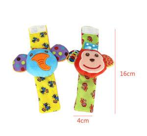 bracelet hochet réglable pour poignet bébé