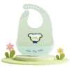 Bavoirs ultra-fins en silicone bébé – Imperméables, doux et durables - Mouton