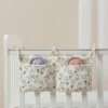Organisateur de Lit Bébé — Couches, Lingettes et Accessoires à Portée de Main - Lapinous